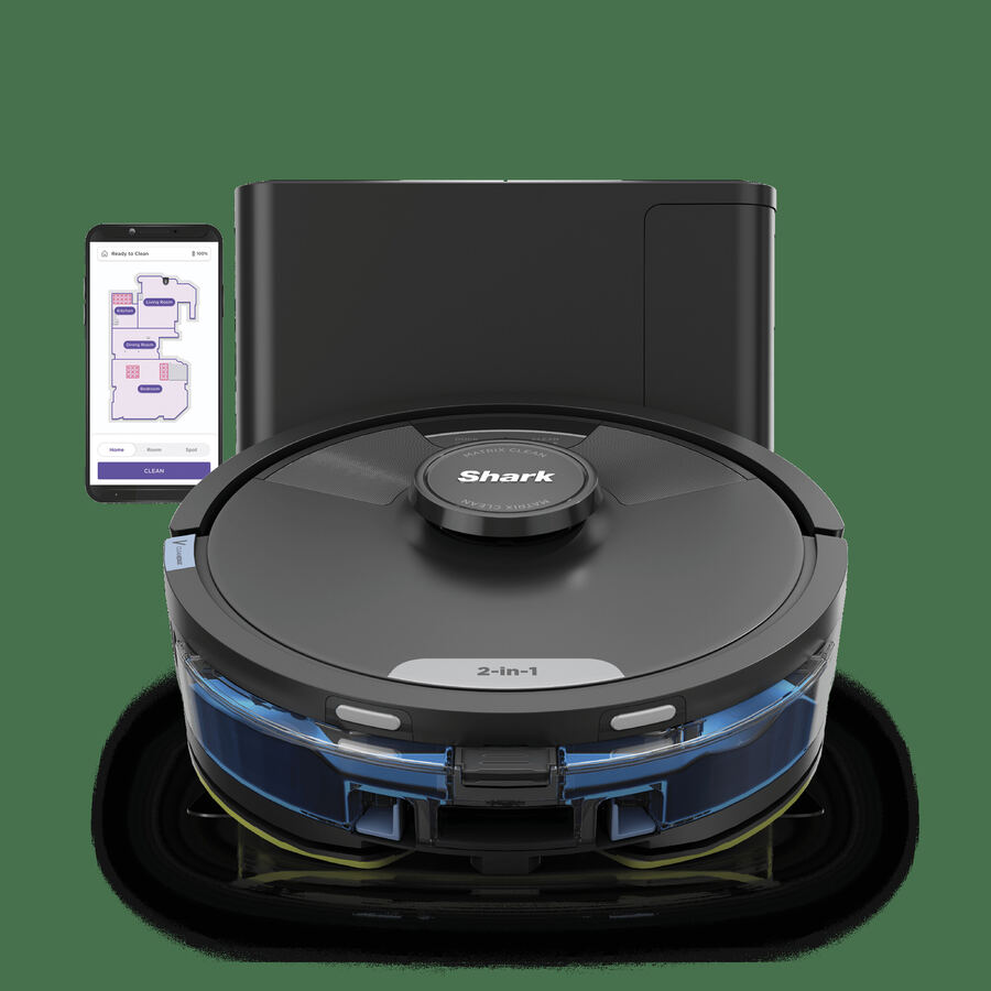 Shark Matrix Plus dock with smartphone app map